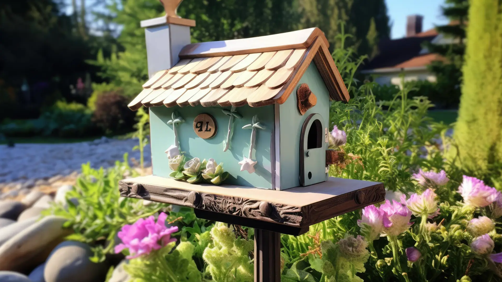 Cottage Mailbox