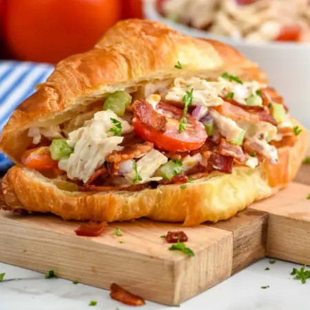 BLT Chicken Salad Croissant