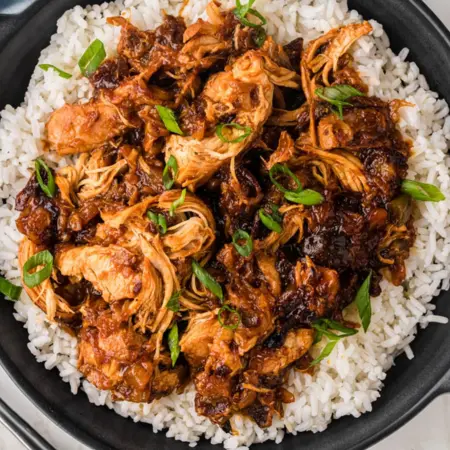 Slow Cooker Hawaiian Chicken with Coconut Rice